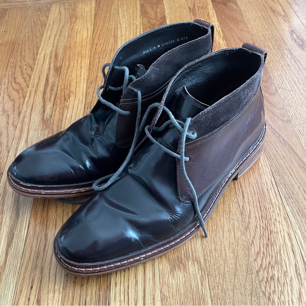 Cole Haan ankle leather boots 9